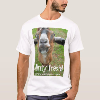 T-shirt Mariah o fresco Minty da cabra