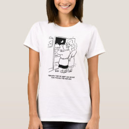 T-shirt Marido atrasado do Pub. Pub Quiz