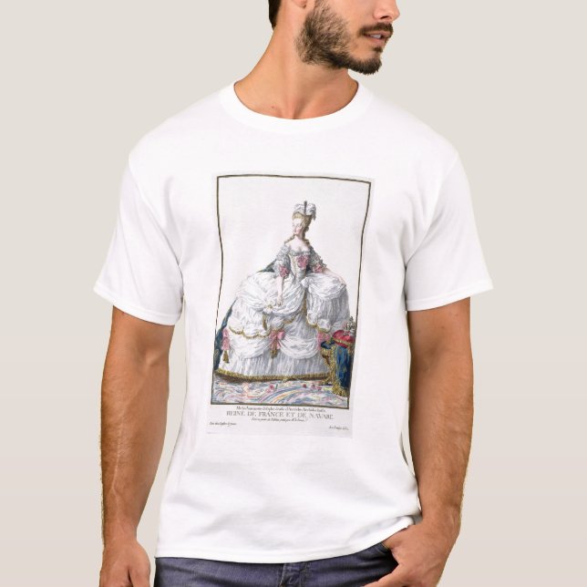 T-shirt Marie Antoinette (1752-93) 'de DES Estam de (Frente)