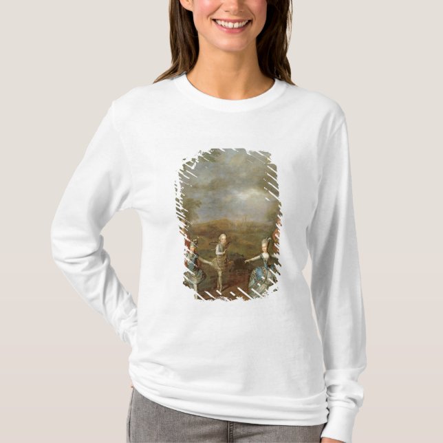 T-shirt Marie Antoinette e suas irmãs (Frente)