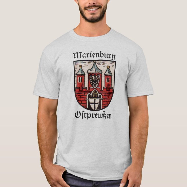 T-shirt Marienburg Ostpreussen (Frente)