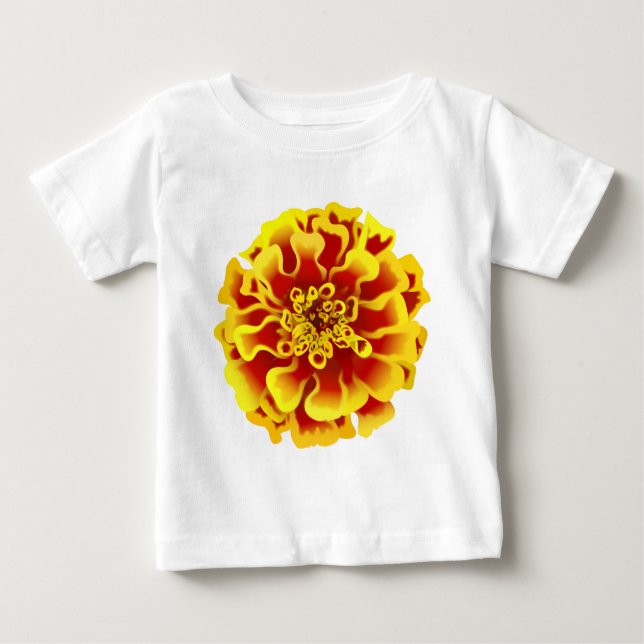T-shirt Marigold Flower (Frente)