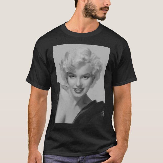 T-shirt Marilyn o olhar (Frente)