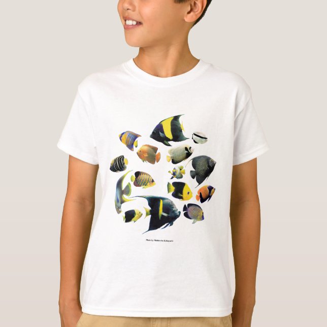 T-shirt Marine angelfish (Frente)