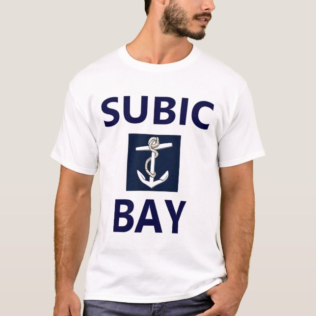 T-SHIRT MARINHO DE SUBIC BAY (Frente)