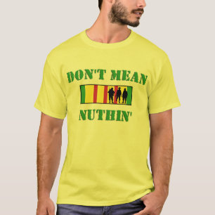 T-shirt marinho do veterano de Vietnam do grunhido