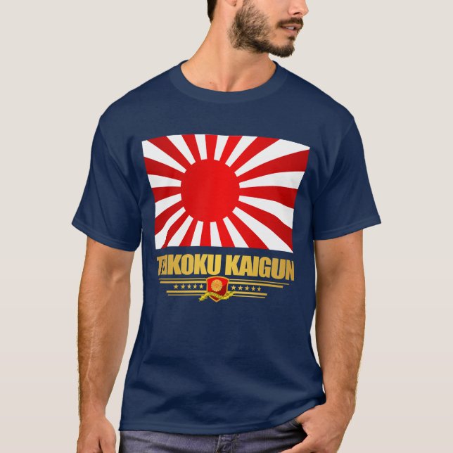 T-shirt Marinho Imperial Japonês (Frente)