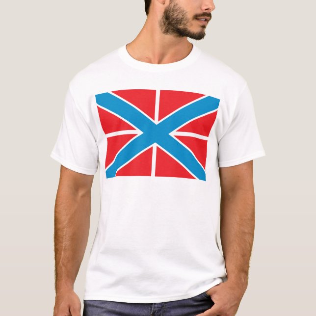 T-shirt Marinho Jack do russo (Frente)