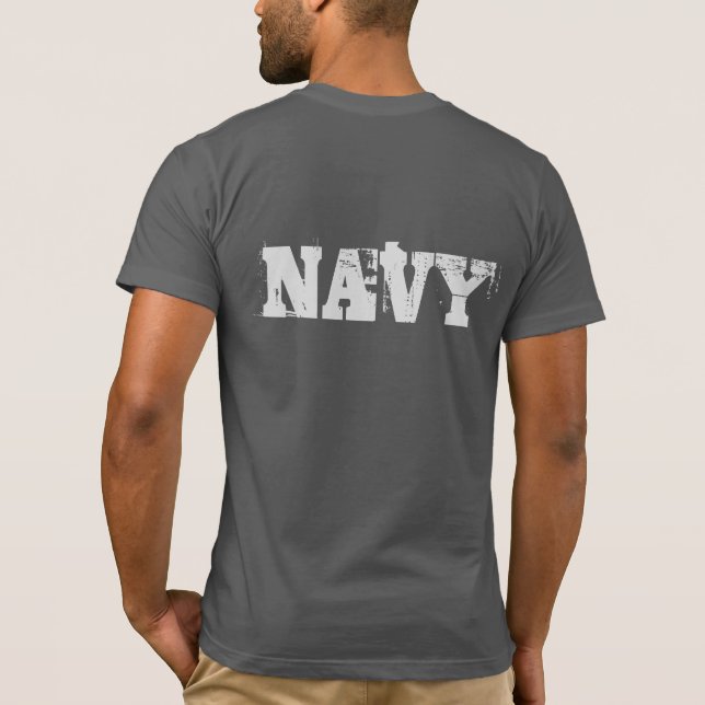 T-Shirt Marinho masculino (Verso)