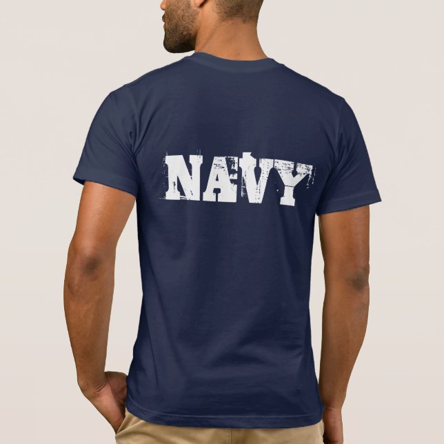 T-Shirt Marinho masculino (Verso)