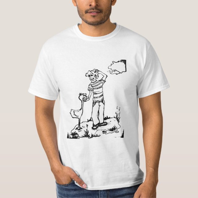 T-shirt Mármores e o pato (Frente)