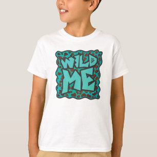 T-shirt Marrom Dalmaciano e Design de Teal