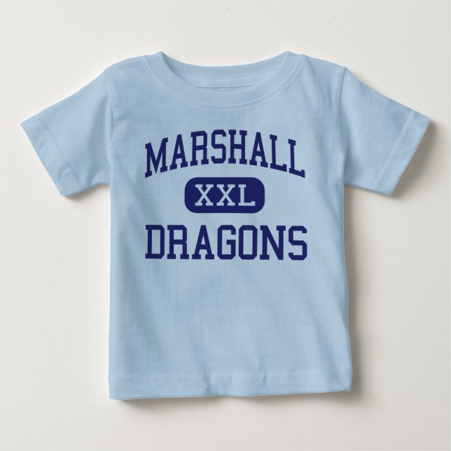 T-shirt Marshall - dragões - júnior - cidade Florida da (Frente)