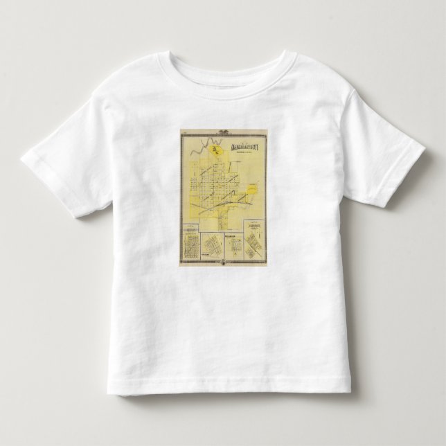 T-shirt Marshalltown, Albion, Gilman (Frente)