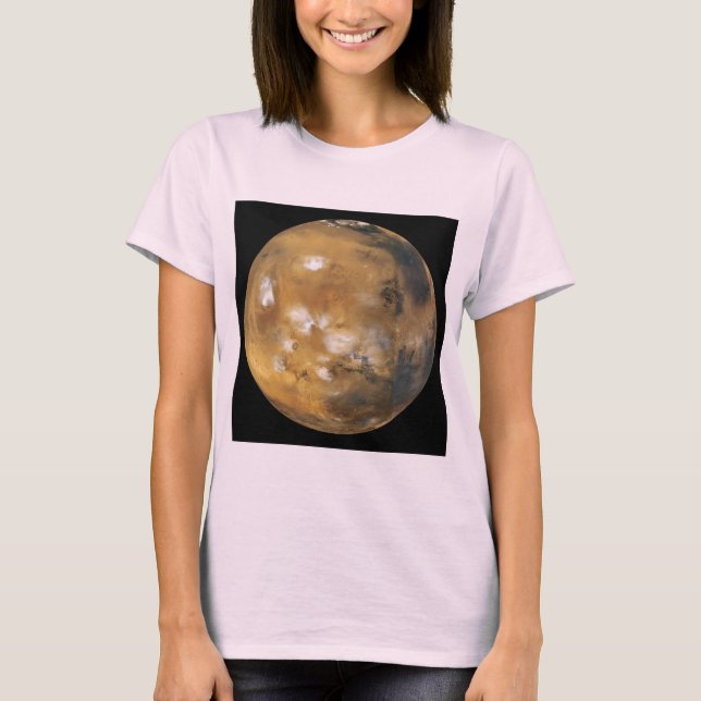 T-shirt Marte! Uma bela imagem do espaço. NASA (Frente)