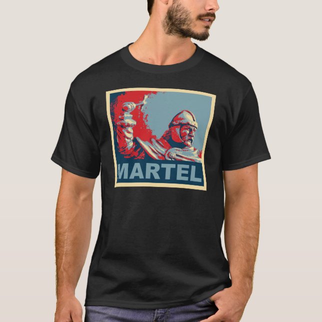 T-shirt Martel (cores da esperança) (Frente)