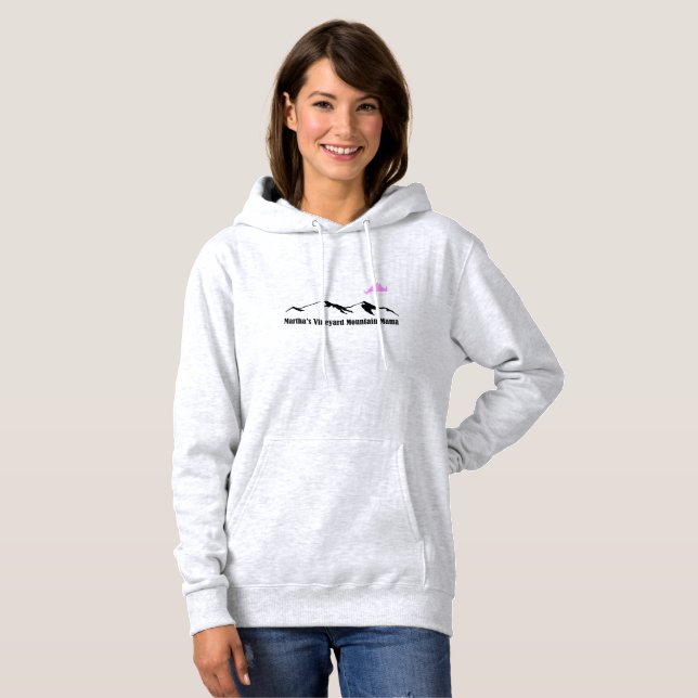 T-shirt Martha's Vineyard Mountain Mama Ladies Tee (Frente Completa)