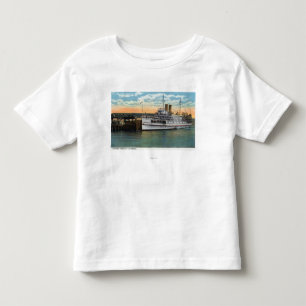 T-shirt Martha's Vineyard, navio a vapor de Sankaty no