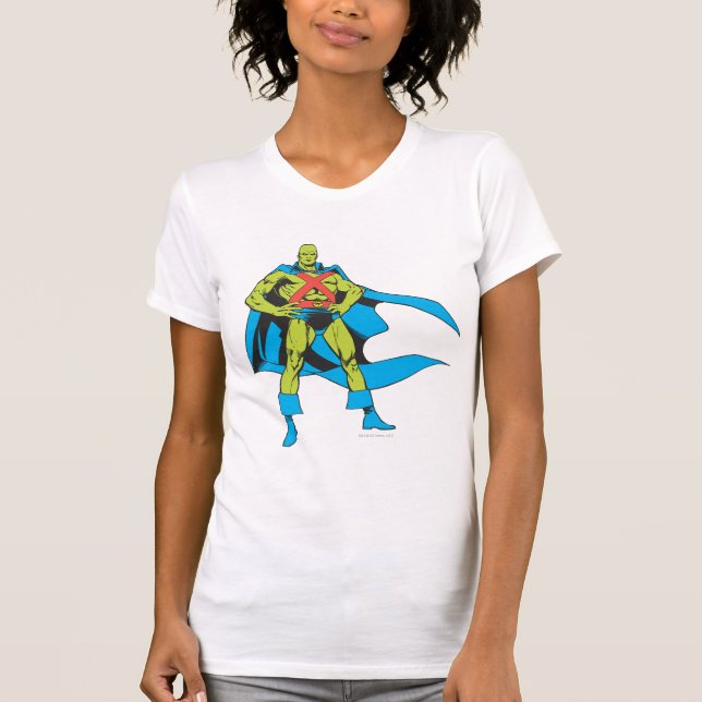 T-shirt Martian Manhunter Poses (Frente)