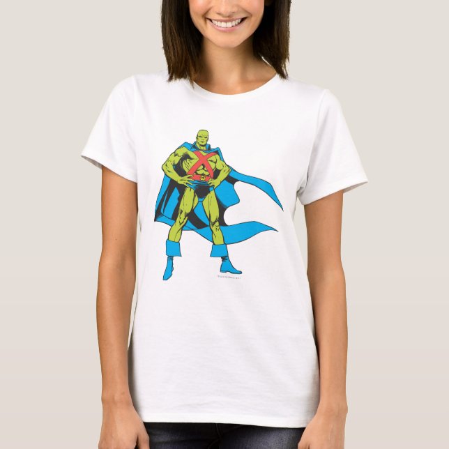 T-shirt Martian Manhunter Poses (Frente)