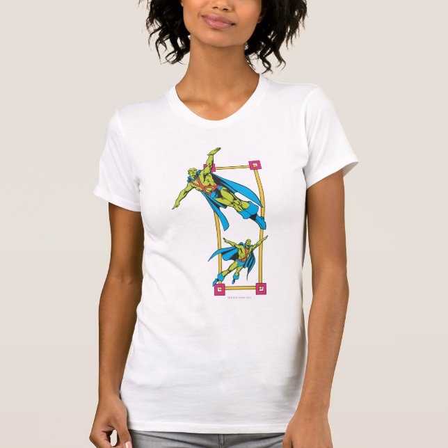 T-shirt Martian Manhunter Soars (Frente)