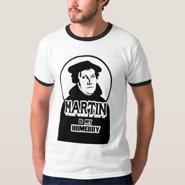 T-shirt Martin é meu ficar em casa (Frente)