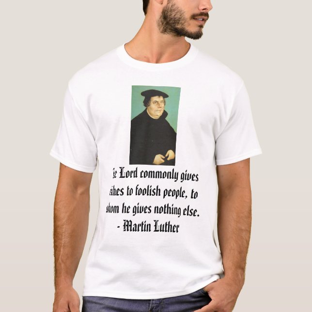 T-shirt Martin Luther (Frente)