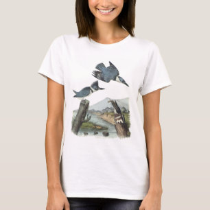 T-shirt Martinho pescatore cercado por Audubon