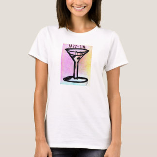 T-shirt Martini Jazz-Tini Arte Impressa