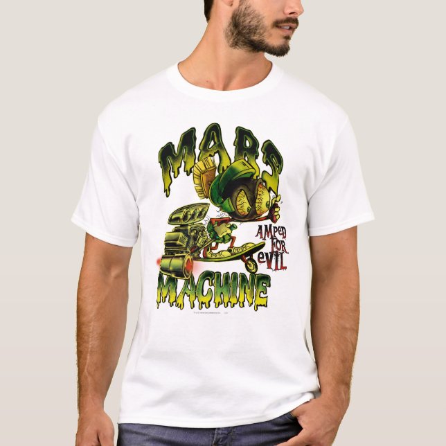 T-SHIRT MARVIN, A MÁQUINA MARTE MARTIAN™ (Frente)