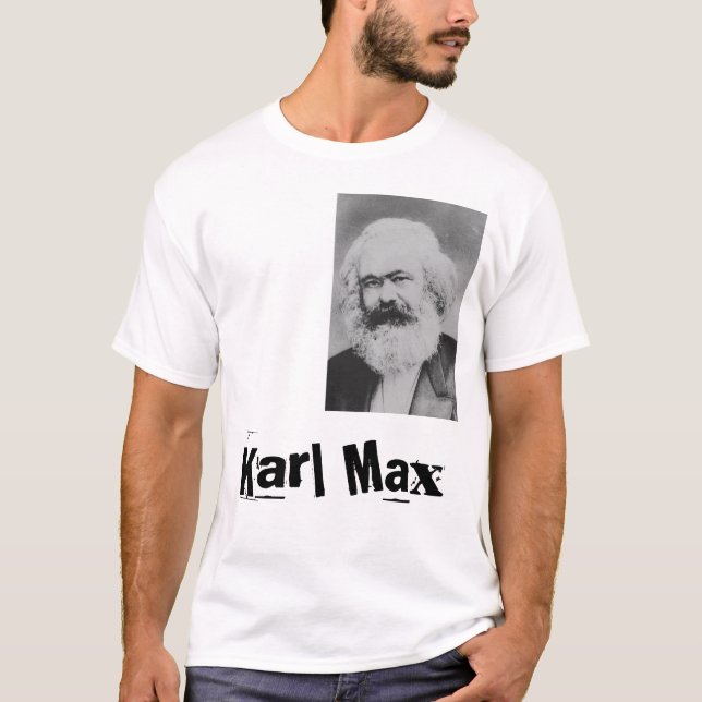 T-shirt Marx. Karl máximo (Frente)