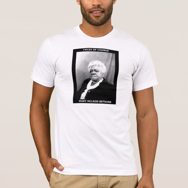 T-shirt Mary McLeod Bethune (Frente)