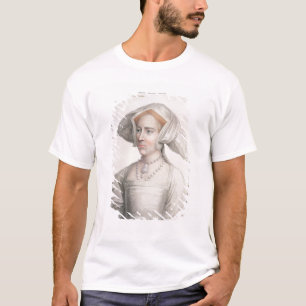 T-shirt Mary Tudor (1516-58) gravado por Francesco Bartolo