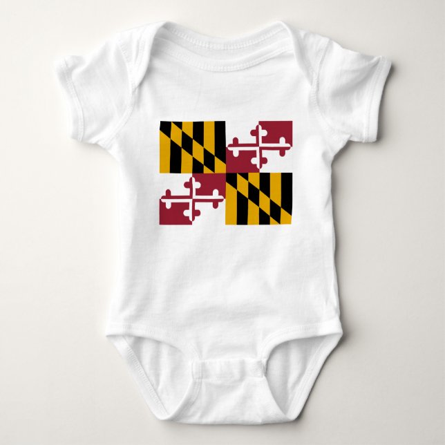 T-shirt Maryland Flag (Frente)