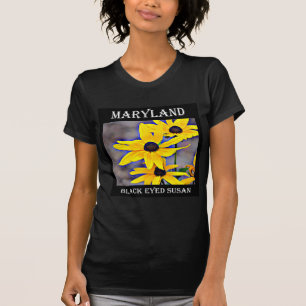 T-shirt Maryland Susan de olhos pretos
