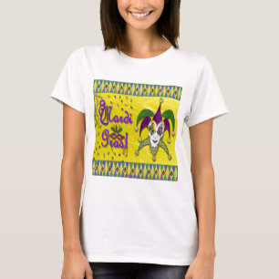 T-shirt Máscara de Bobo Carnaval Arlequim