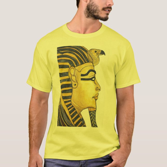 T-shirt máscara do ouro (Frente)