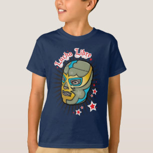 T-shirt Máscara mexicana da luta de Lucha Libre