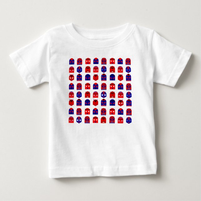 T-shirt máscaras lucha libre (Frente)