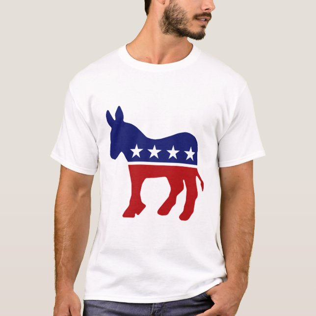 T-SHIRT MASCOTE DE DEMOCRATA (Frente)