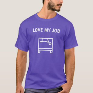 T-Shirt masculina Amar Meu Trabalho