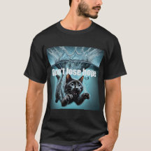 T-shirt masculina casual com um insulto motivacion