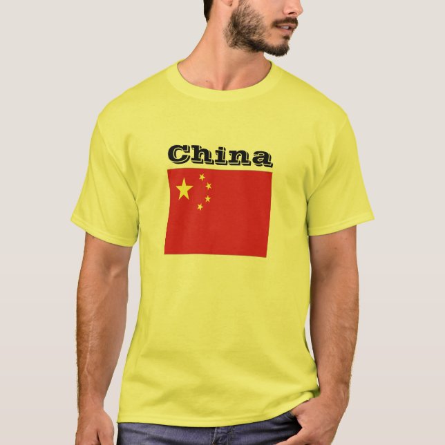 T-shirt masculina-chinesa (Frente)