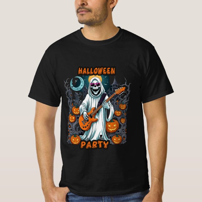 t-shirt masculina de halloween (Frente)