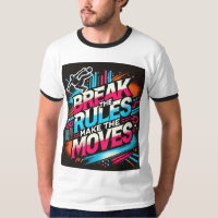 T-Shirt Masculina Inspirada em Breakdance