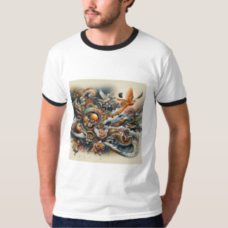 t-shirt masculina, t-shirt impressa, t-shirt na mo