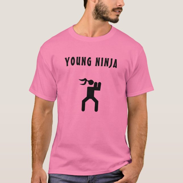 T-shirt masculina | Young Ninja (Frente)