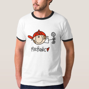 T-shirt masculino do mecânico