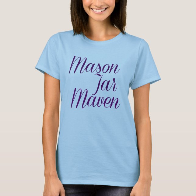 T-shirt Mason Jar Maven (Frente)