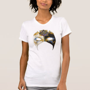 T-shirt Masque veneziano: Jewel Sapphire